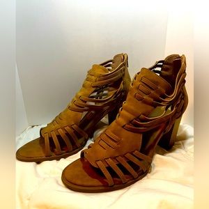 Report gladiator style heels